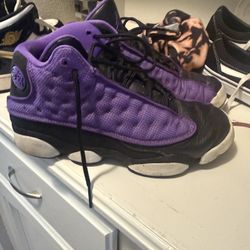 Youth Air Jordan 13 Retro GS 'Purple Venom'