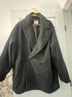 2X dark gray coat