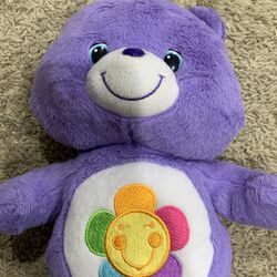 Purple Carebear “Harmony” Stuffed Animal