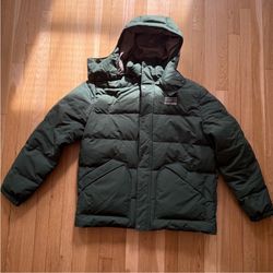 Patagonia Green Downdrift Jacket Vintage Logo