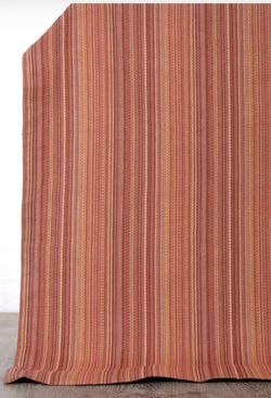 Custom Striped Cotton Blackout Curtains