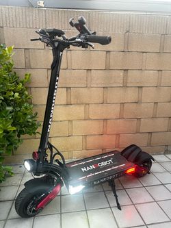 Electric Scooter NANROBOT LS7+ Specs Top speed 70Mph 81 Miles Range
