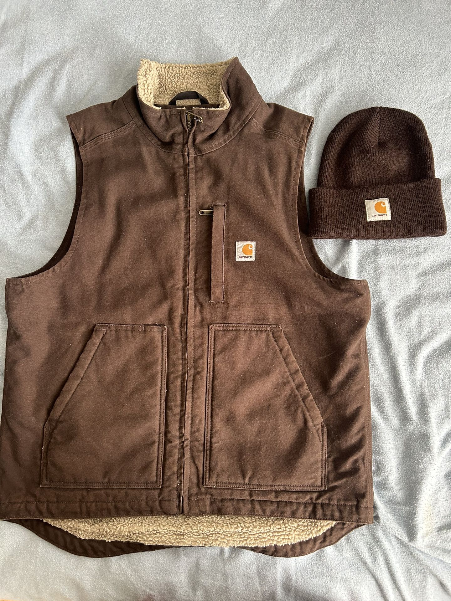 Carhartt Vest Dark Brown M