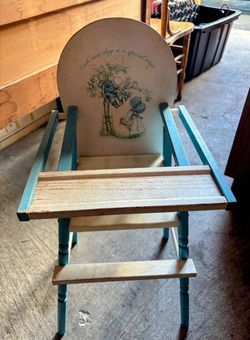 Vintage doll Highchair