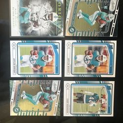 Football Cards Miami Dolphins 