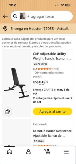 Weight bench