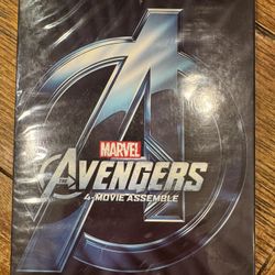 Marvel Avengers Four Movie Assemble DVDs  -  Collectors Edition