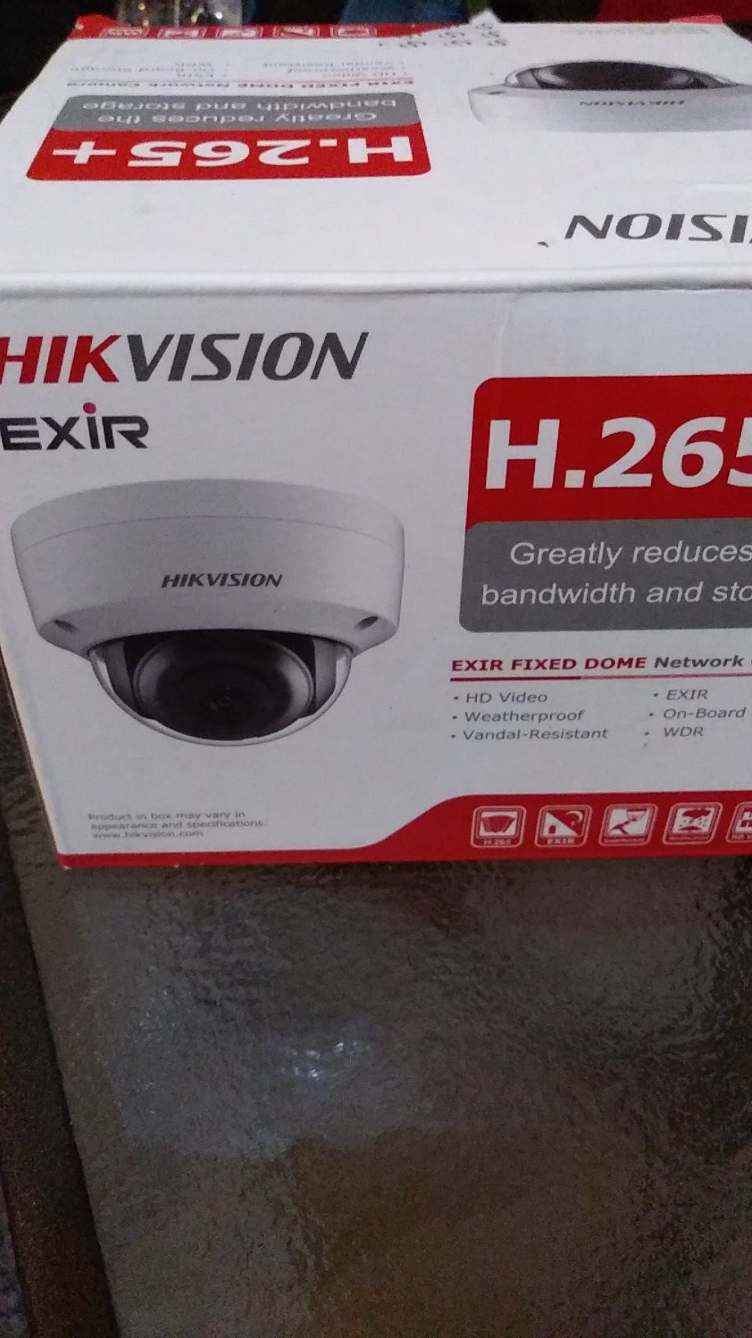 Hikvision fixed dome network camera
