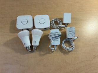 Philips Hue Lights, Bridges, and Parts (Powers on, UNTESTED)