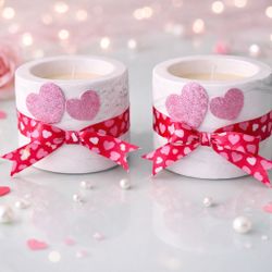 Romantic Heart Candle | Valentine’s Day Decorative Candle | Gift for Couples