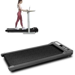 VIPLAT Walking Pad Treadmill Under Desk, Portable Compact Desk Treadmill