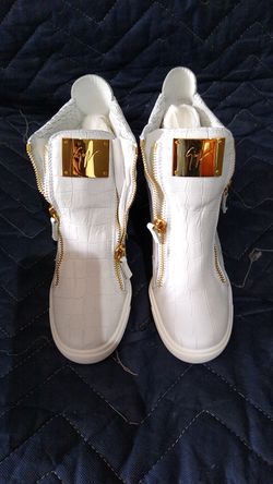 Giuseppe Zanotti Lorenz 75 TR Donna Ringo Bianco size 40 (US - 9.5)