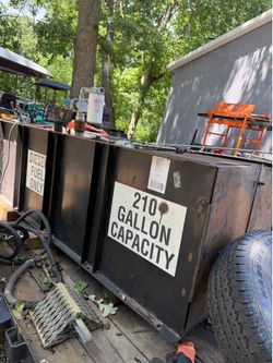 210 gallon fuel tank