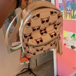 Mini Leather Backpack