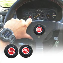 Brand New Universal Toyota TEQ Car Horn Button Black Steering Wheel Horn Button Center Cap