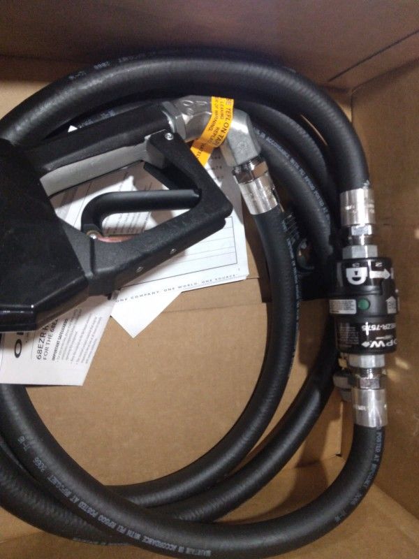 OPW FUEL HOSE AND NOZZLE