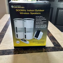 Wireless Speakers For Indoor/outdoor