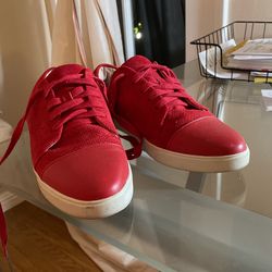 Beautiful Cherry Red Cocktail Sneakers From Brooklyn