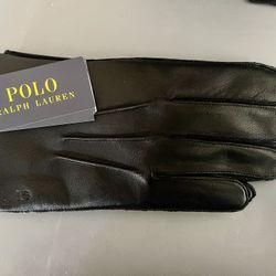 Polo Ralph Lauren Leather Gloves 