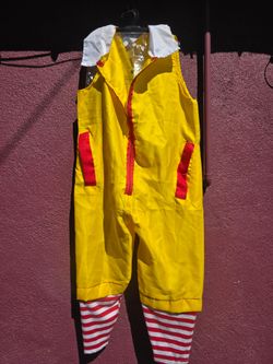 Ronald McDonald clown costume