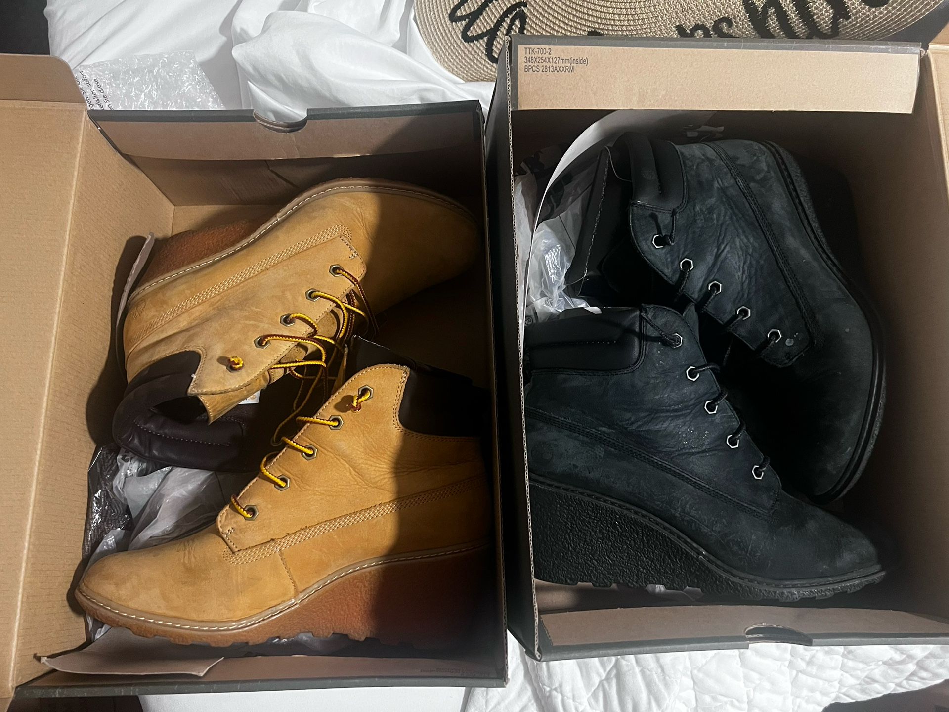 Women’s Wedge Timberlands Size 8