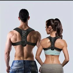 Posture Corrector For Men And Women, Adjustable Strap, Back Brace, Improve Your Posture Instantly!