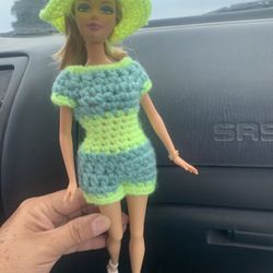 Barbie Doll With Custom Clothing