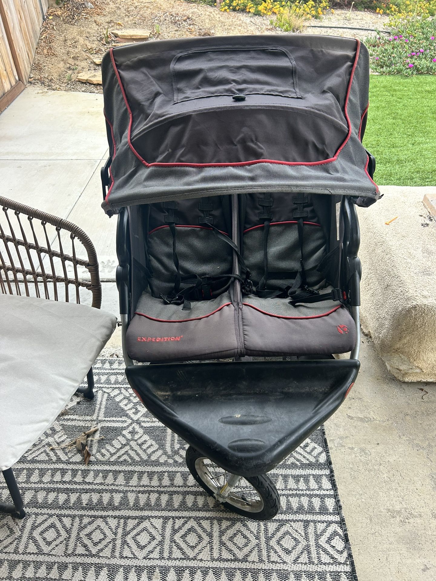 Double Jogger Stroller
