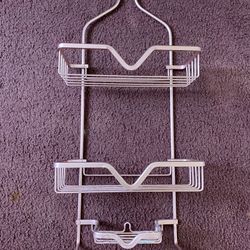  Metal Pink Shower Caddy 