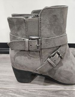 Croft & Barrow Ankle Boots Gray