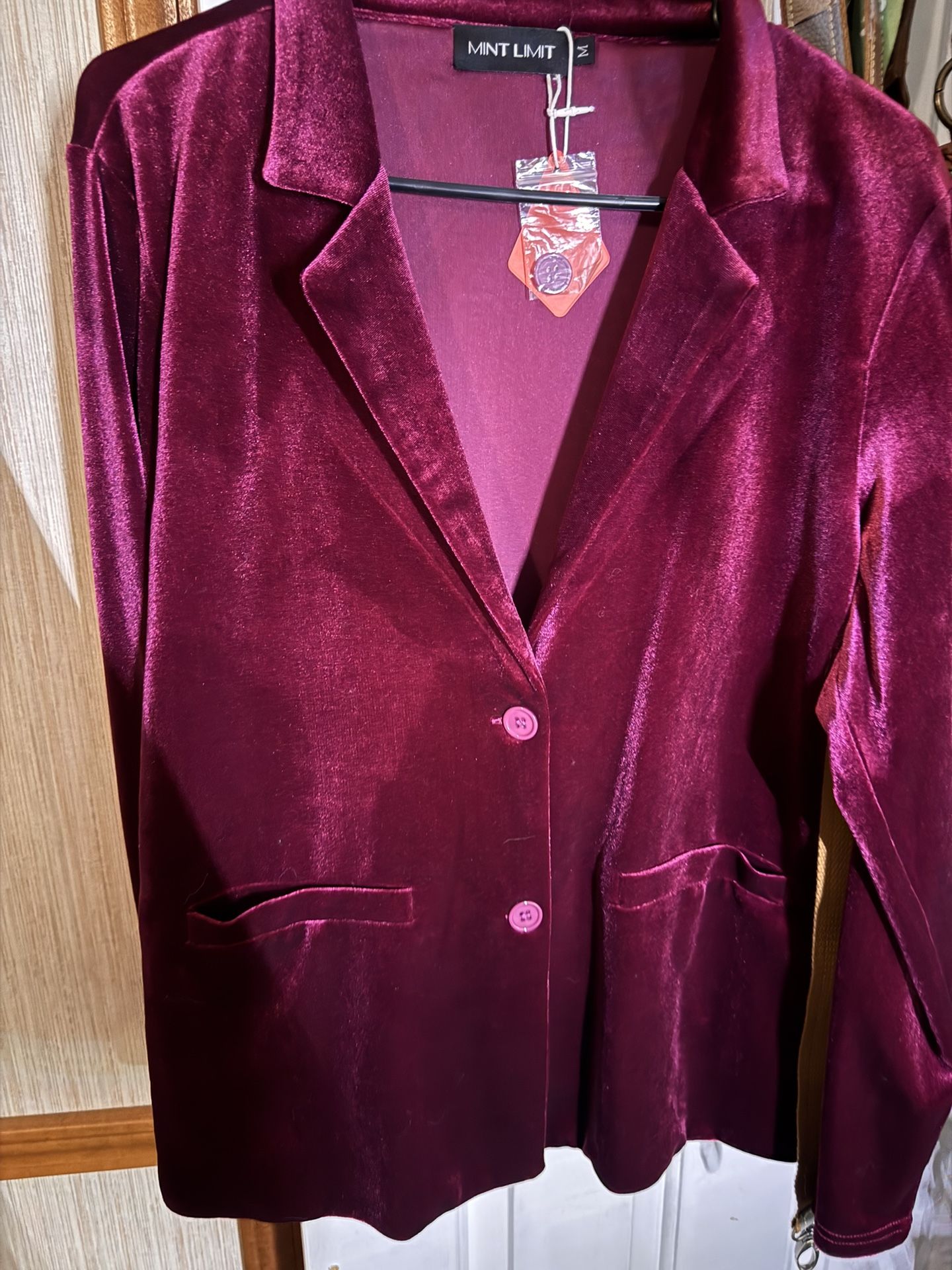 Ladies Velour Sport Jacket