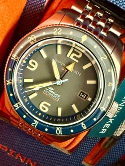 Spinnaker Fleuss GMT Automatic  43mm Watch