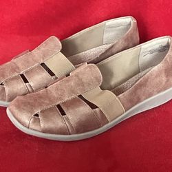 Easy Spirit Alani comfortable  slip-on flat Brown WOMENS SHOES Size 11 ‼️ LIke New - NO BOX ‼️