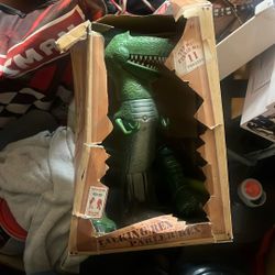 Disney Store Interactive Talking Rex Action Figure from the Toy Story franchise.  