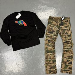 New Camo Stacks New Shirt