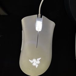 White Razor Mouse 