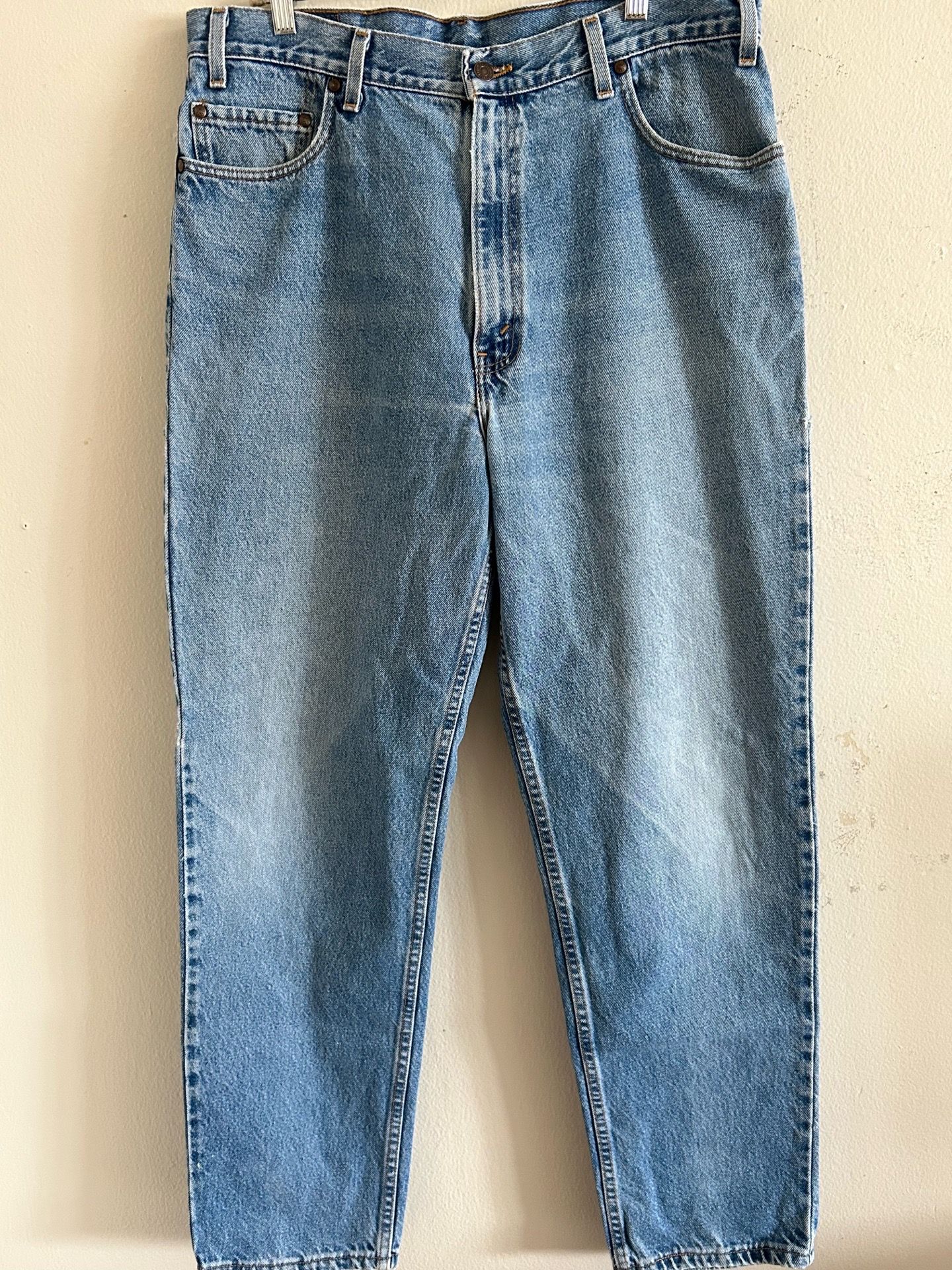 Vtg Y2K Levis 540 jeans distressed grunge streetwear Sz 38x32