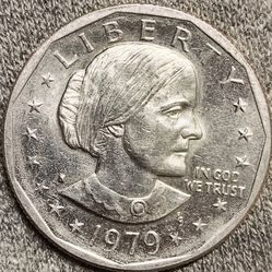 1979 Susan B Anthony D Error Coin The D Is Filled In