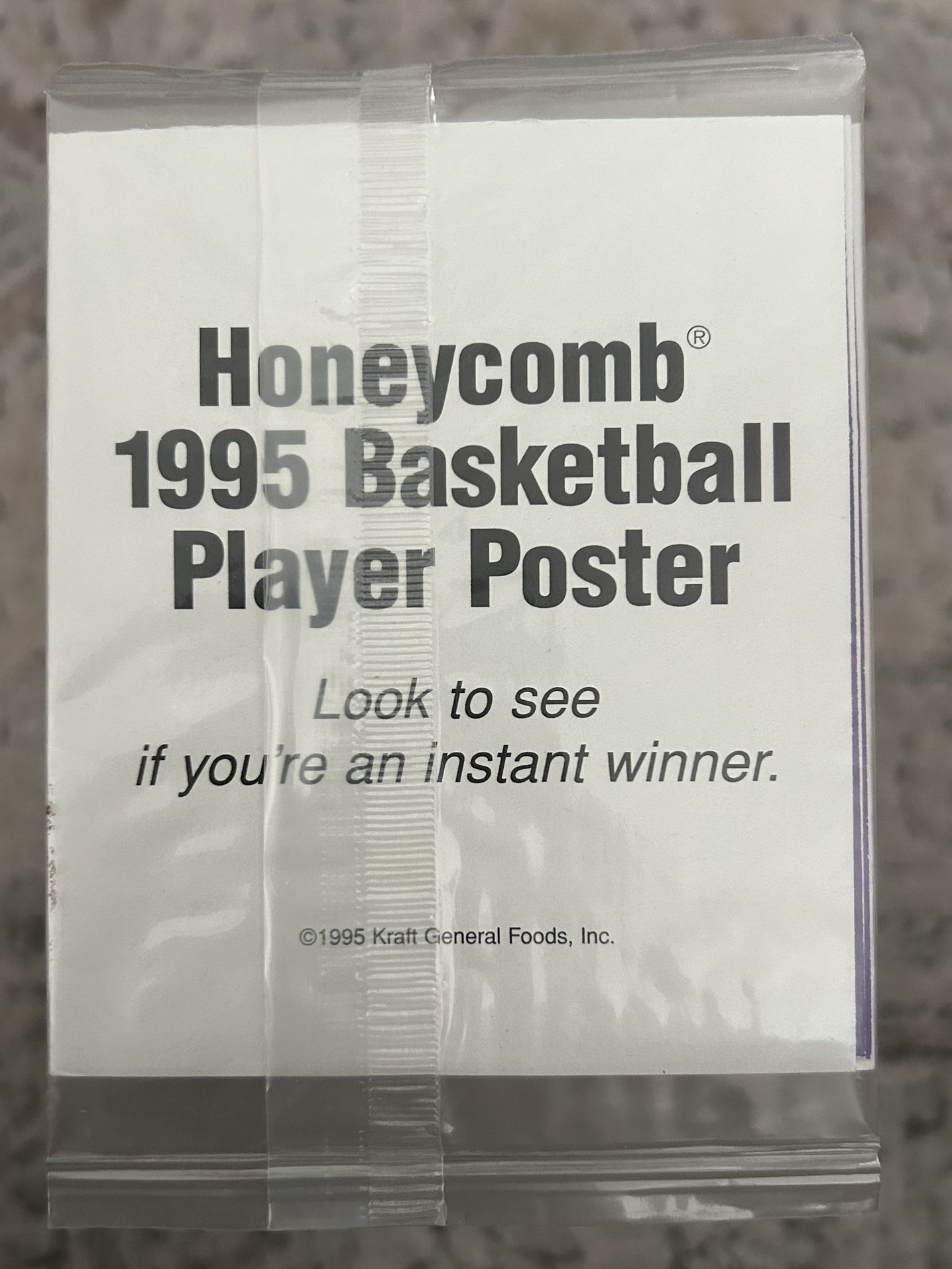 1995 NBA Basketball Poster