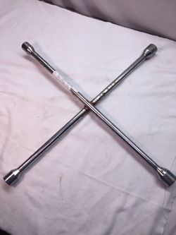 Heavy duty Lug Wrench 4 Way