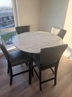 Modern Marble Table Set