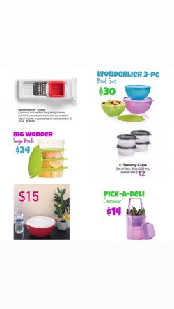 Tupperware Items