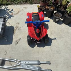 Spiderman Eléctric 4 Wheeler