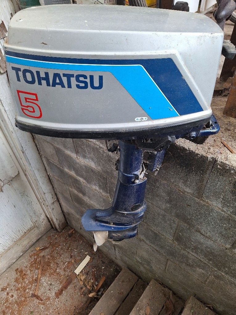 Tohatsu 5 Hp Outboard 