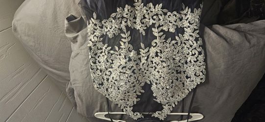 Navy Blue Prom Dress