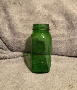 Vintage Green Bottle