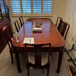 Rosewood Asian Style Table 