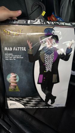 Mad Hatter Alice Wonderland Costume