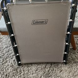 Coleman Folding Cot w/mattress