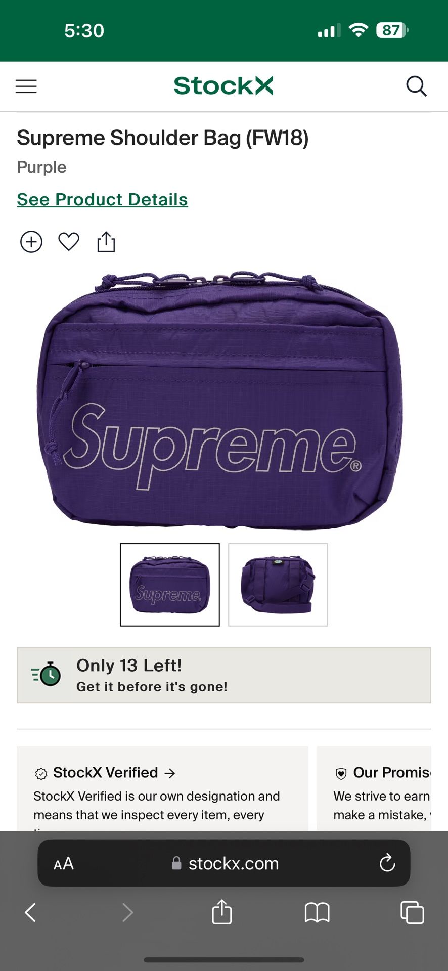 Supreme Bag